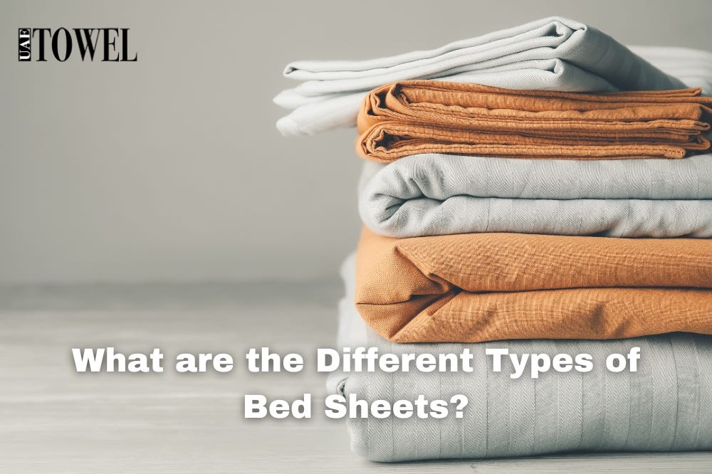 different types of bed sheets