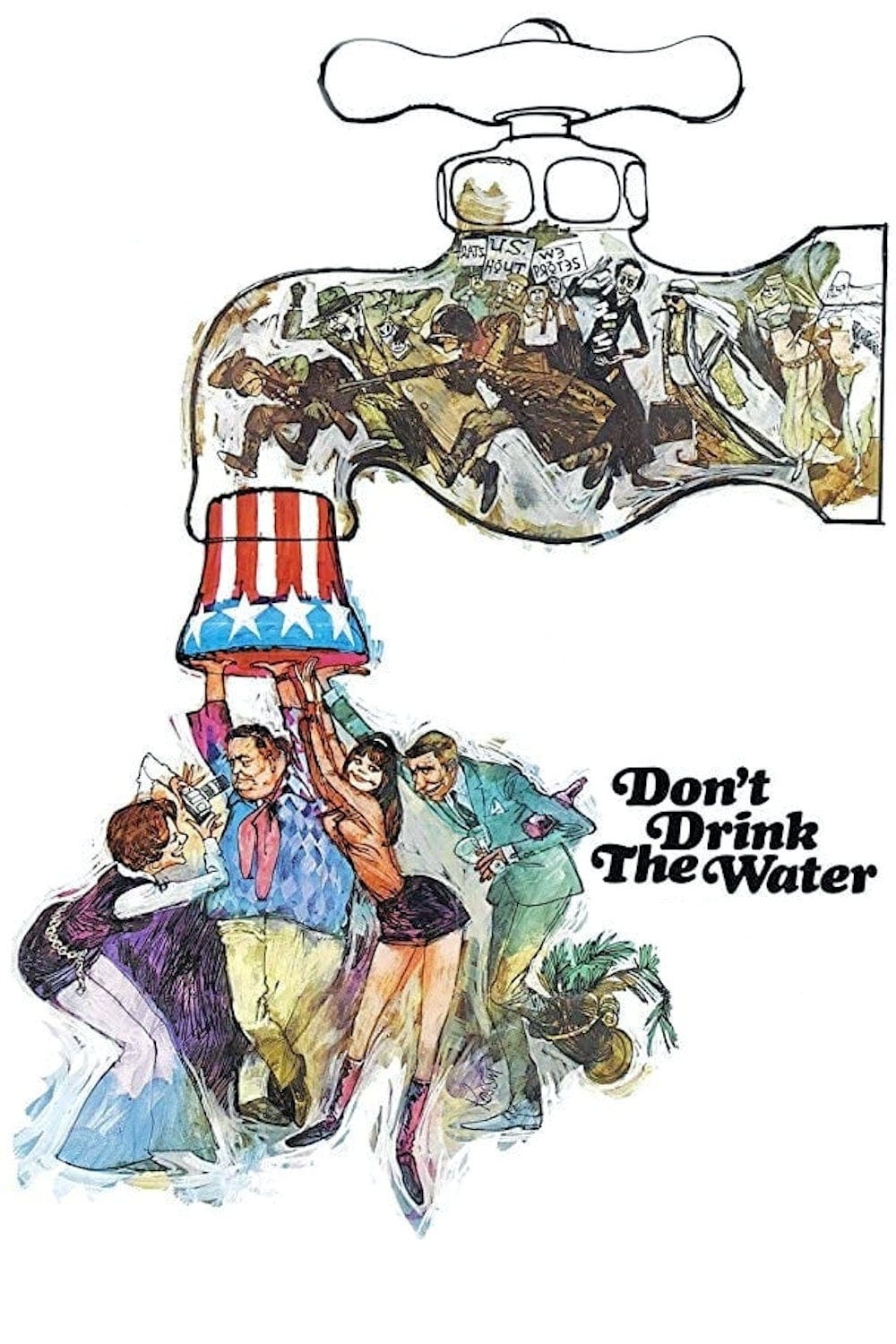 Don't Drink the Water (1969) | Poster