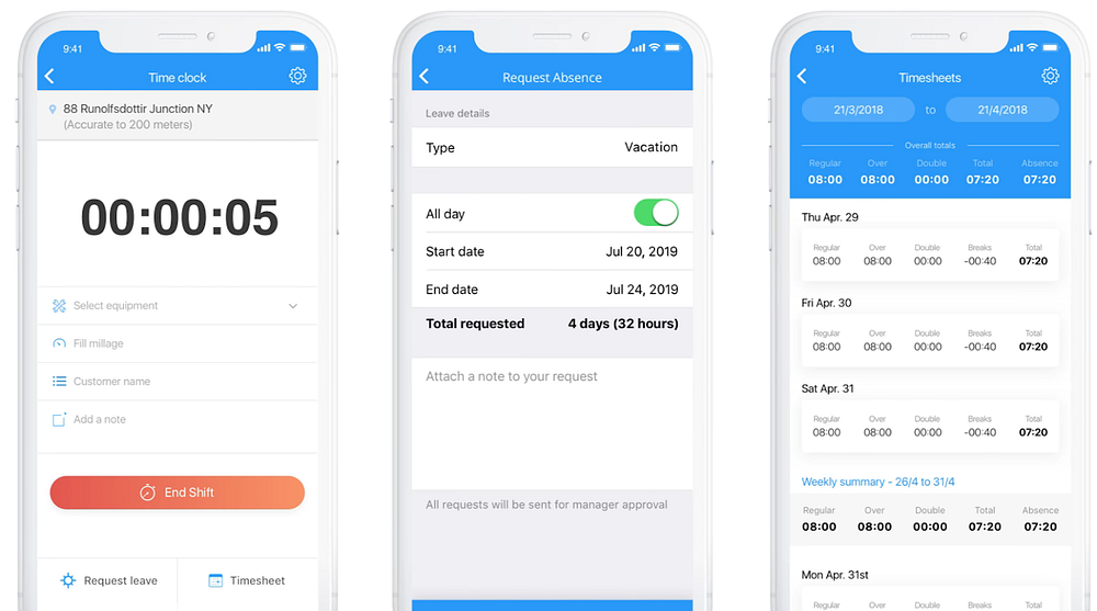 Connecteam’s feature-rich mobile app