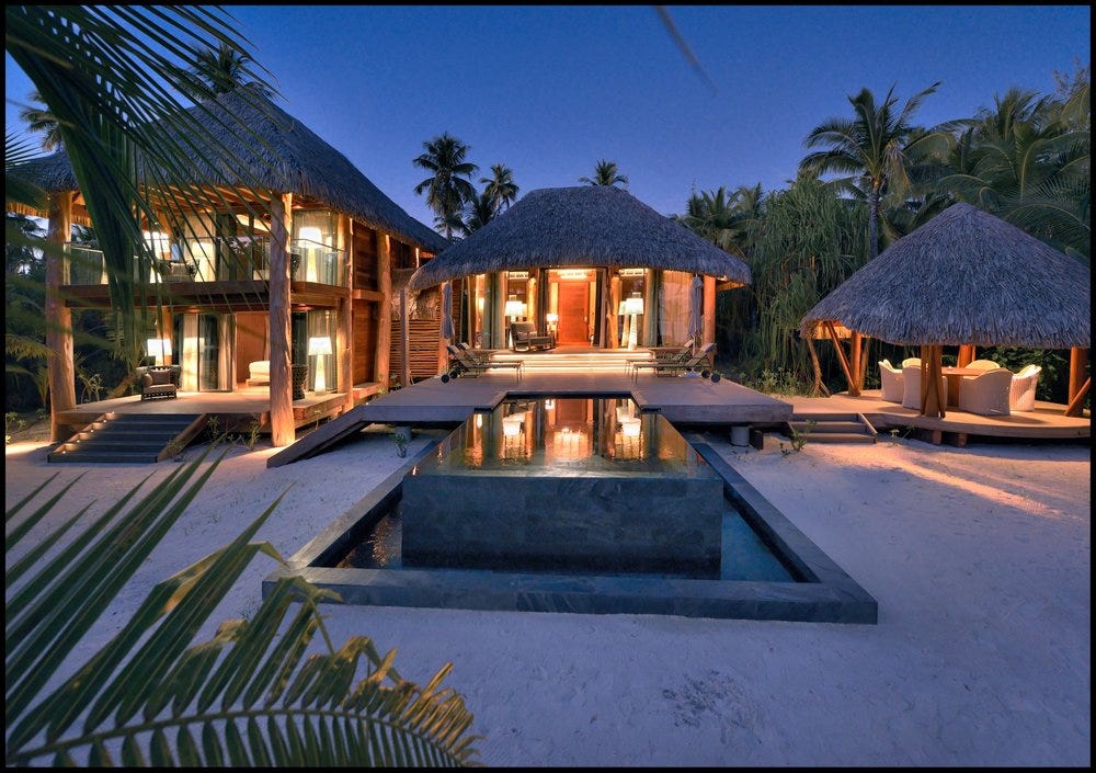 Night view 3-bedroom villa