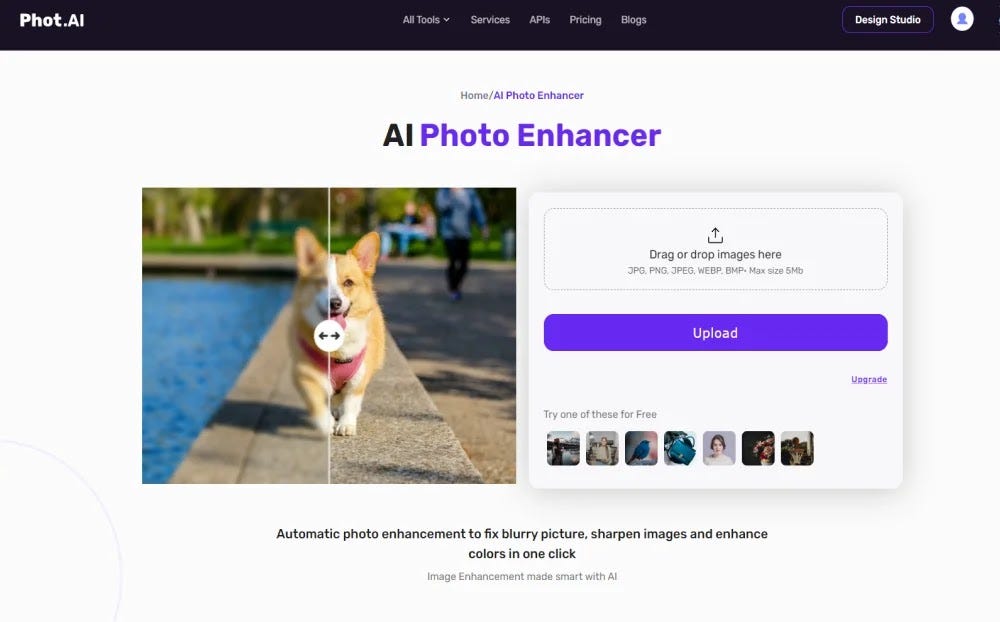 AI Photo Enhancer Online