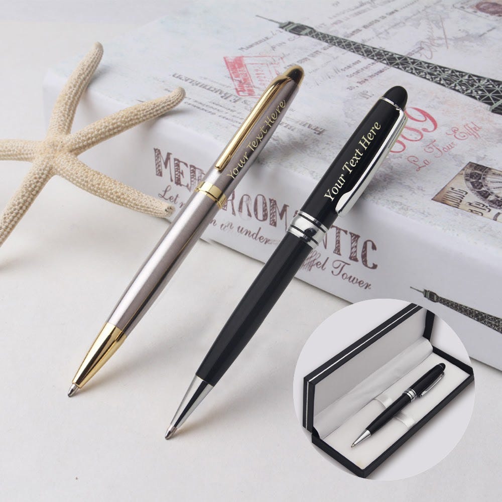 Personalized pen gift for new year