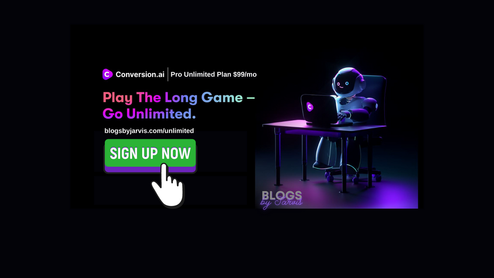 [Limited Deal] Conversion.ai PRO UNLIMITED PLAN $99 until the end of April!