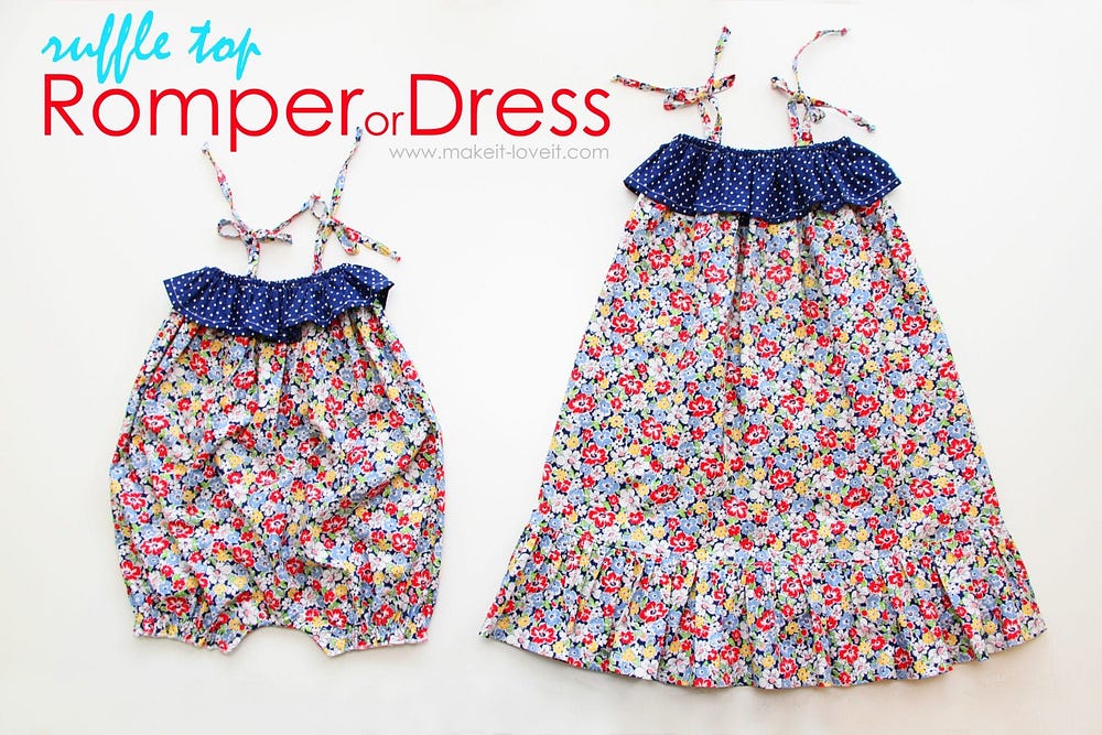 What could be better than a free baby romper sewing pattern? I mean, other than baby, of course. How about 22 free onsies patterns to download?