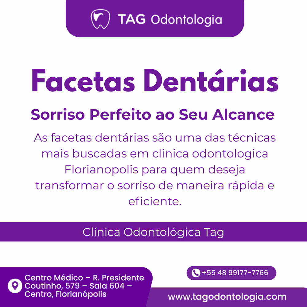 Facetas Dentárias em Florianópolis