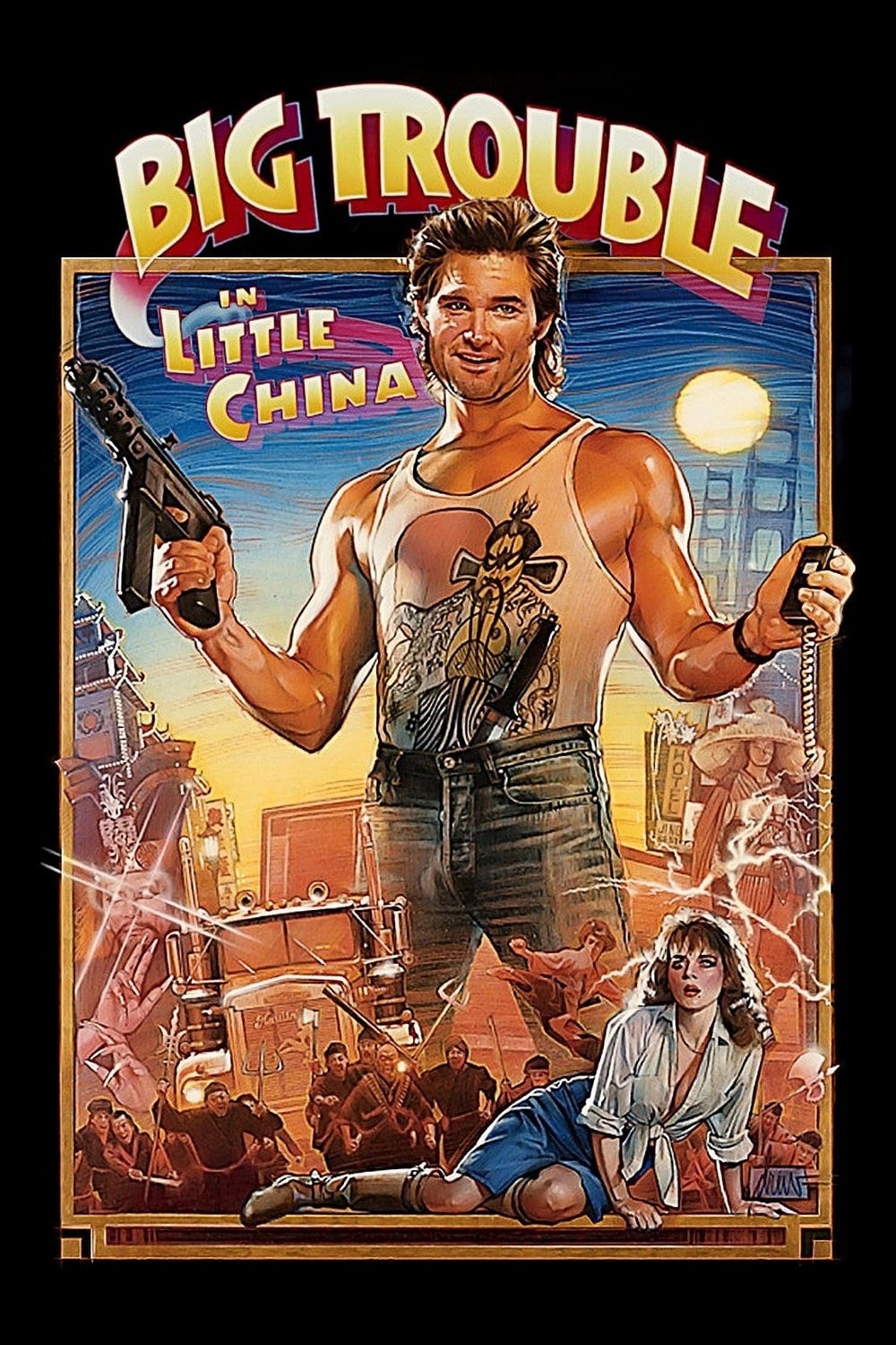 Big Trouble in Little China (1986) | Poster