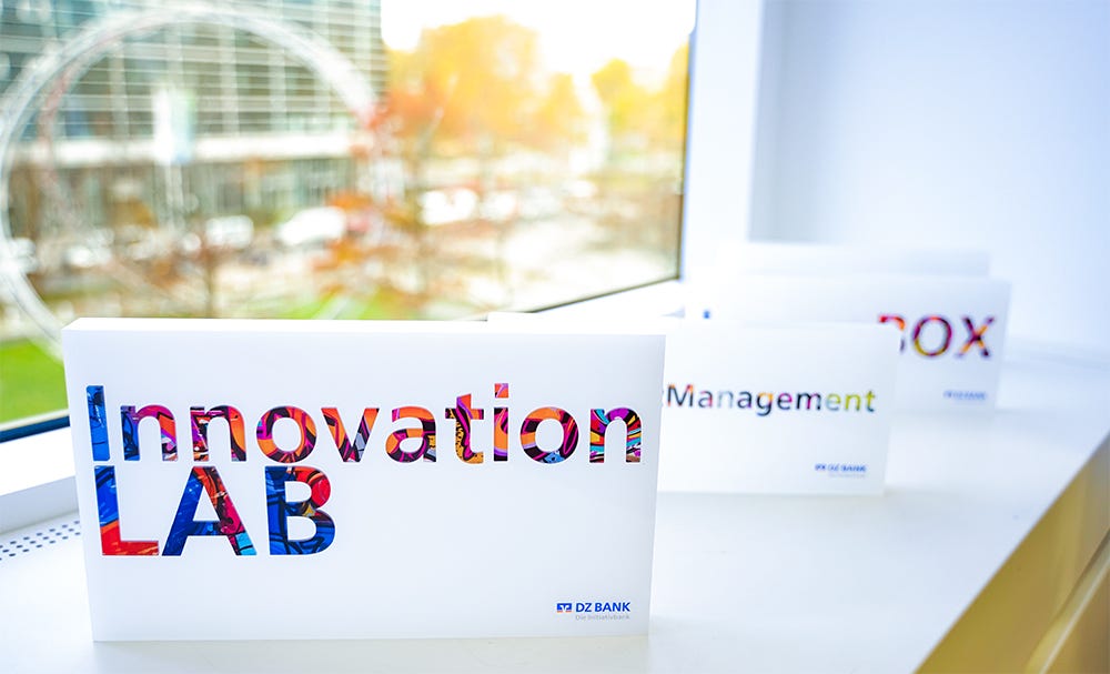 DZ BANK Innovation Lab at TechQuartier in Frankfurt