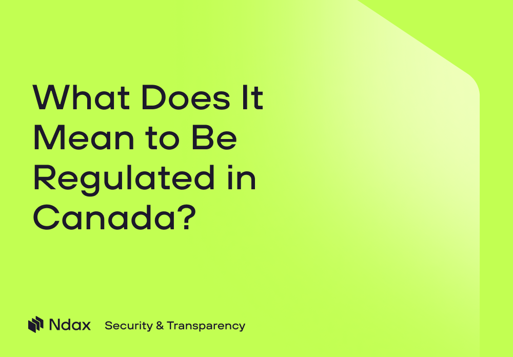 What does it mean for a crypto trading platform to be regulated in Canada?