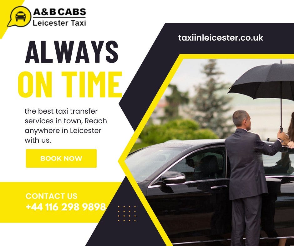 Book Taxi Online Leicester with A&B CABS Leicester Taxi