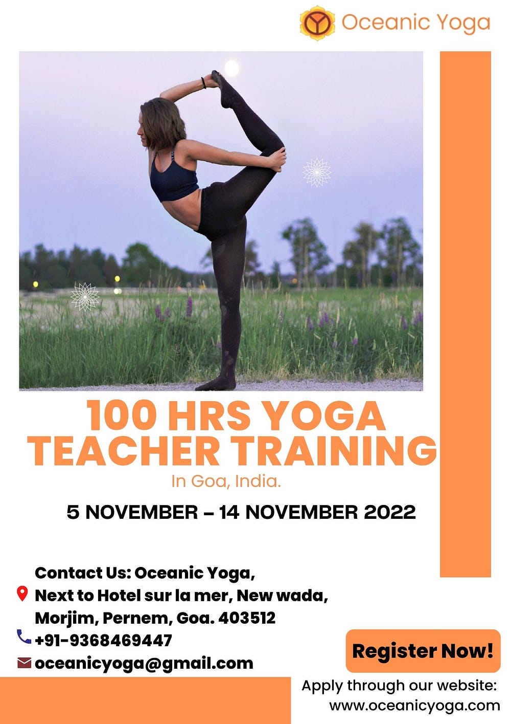 100-Hour Yoga Teacher Training Goa