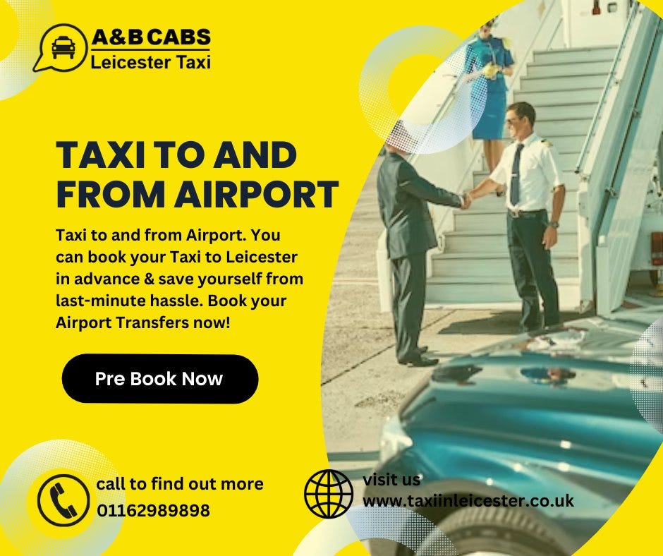 Airport Taxi Leicester: Your Reliable Ride to and from the Skies