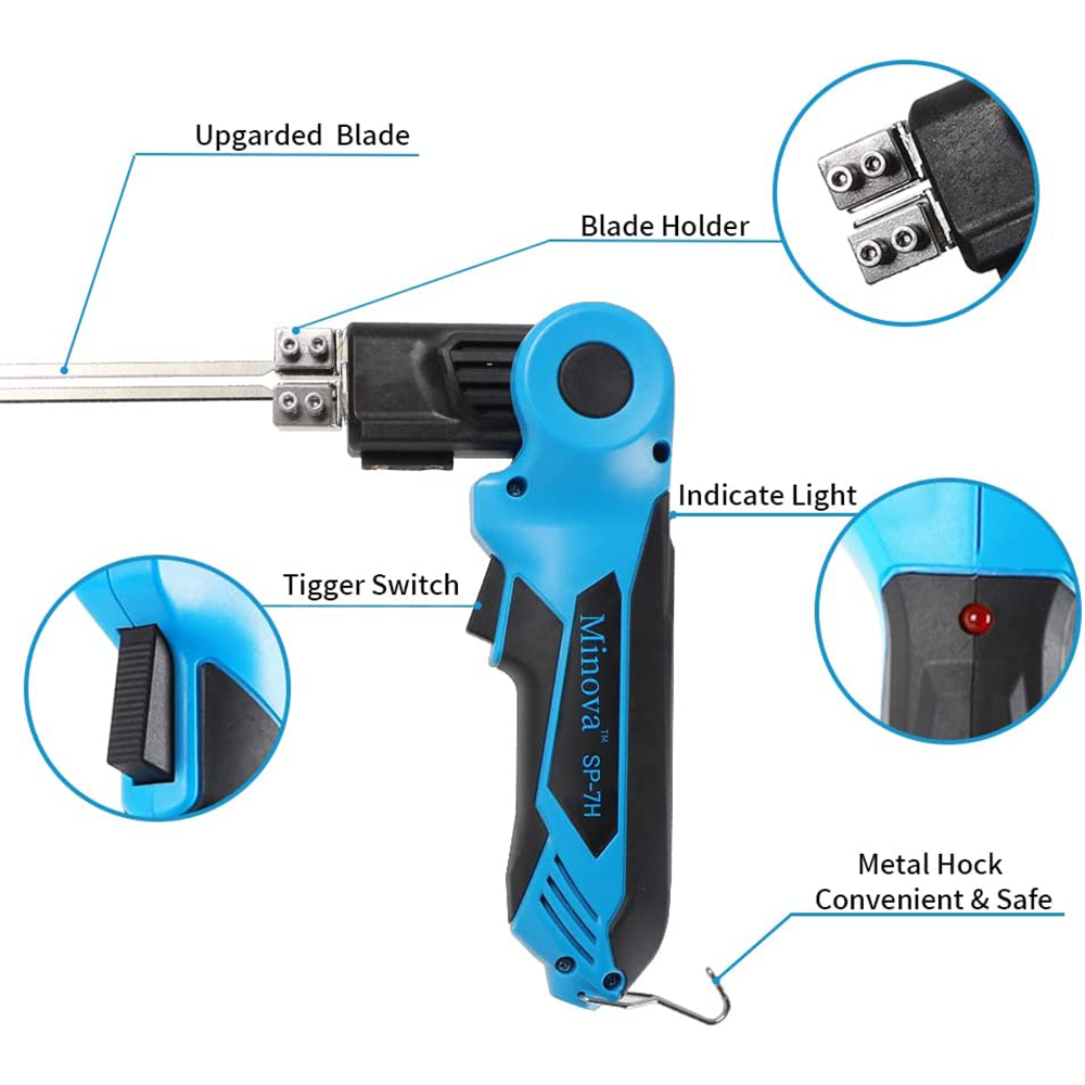 MINOVA SP-7H Rotatable Hot Knife Foam Cutter