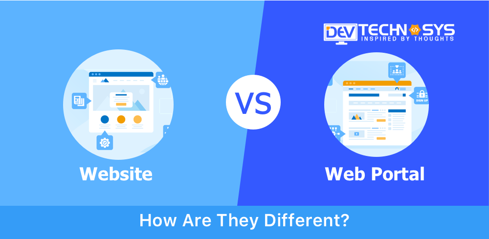 Website v/s Web Portal