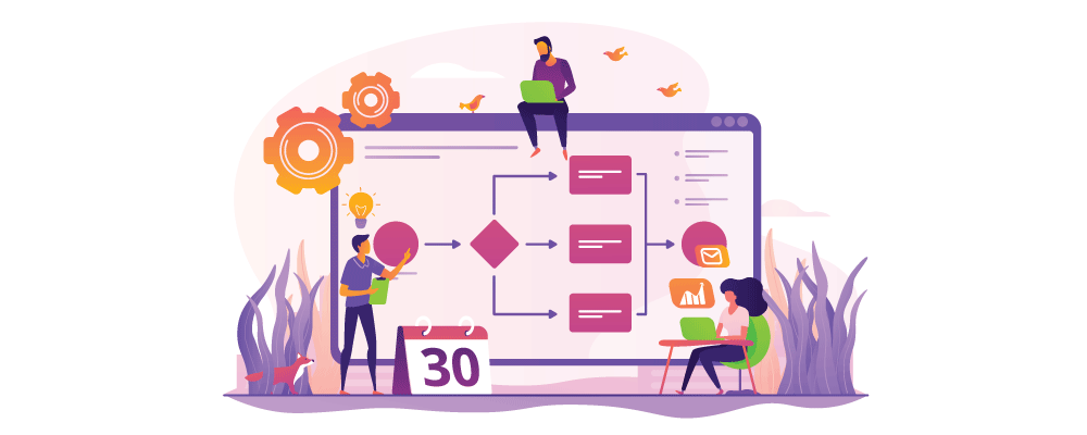 Software Process Management illustration