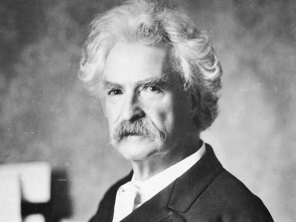 Mark Twain High impact quote