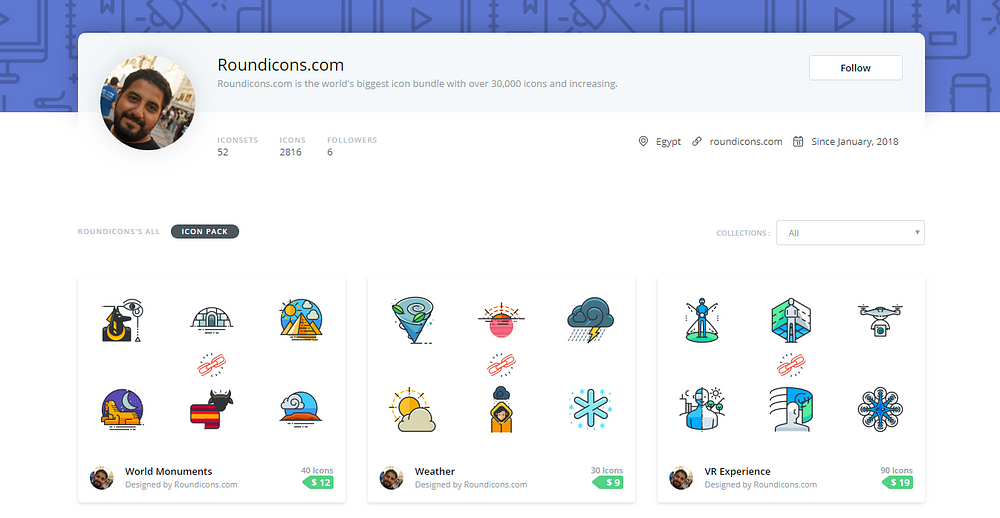 Roundicons on Iconscout