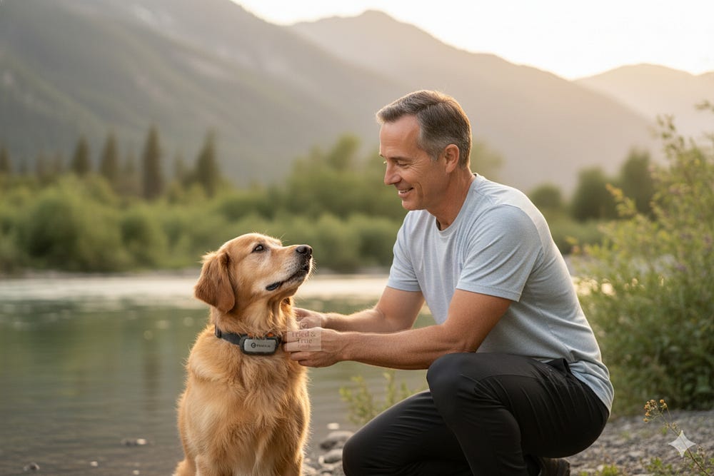 I Got My Dad the Tractive Smart Dog GPS Tracker for Christmas — Here’s How He Reacted