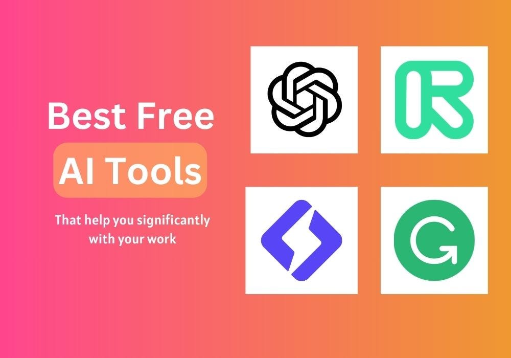 Boost Your Productivity in 2024 with These FREE AI Tools!