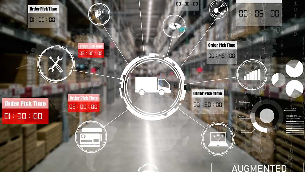 A Graphic on Various ways on how Augmented Reality Can Be Used to Improve Warehouse Order Picking