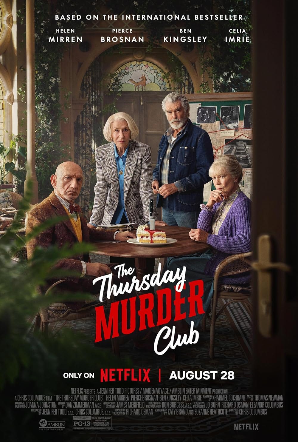 The Thursday Murder Club Netflix poster
