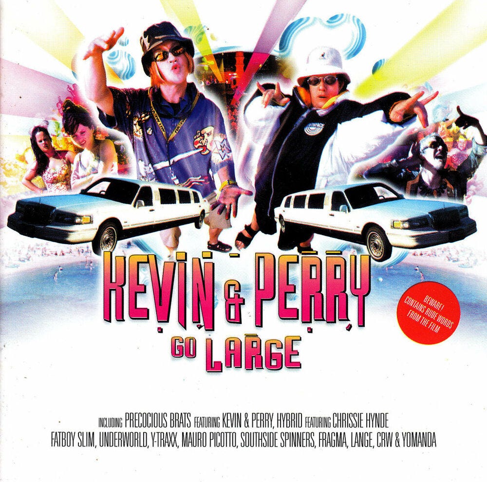 Kevin and Perry Go Large CD cover