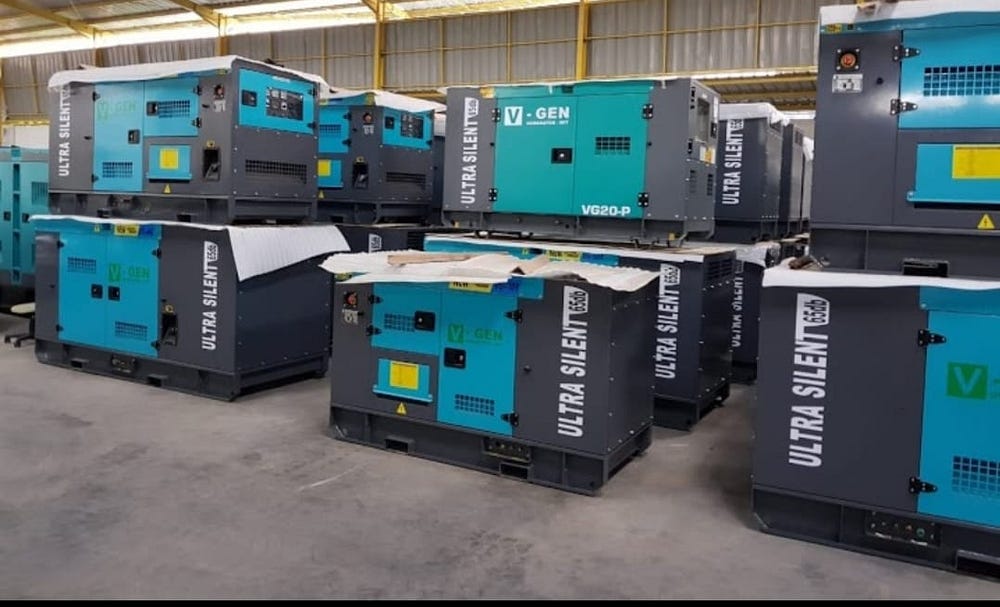 Harga Jasa Sewa Rental Genset Pekanbaru