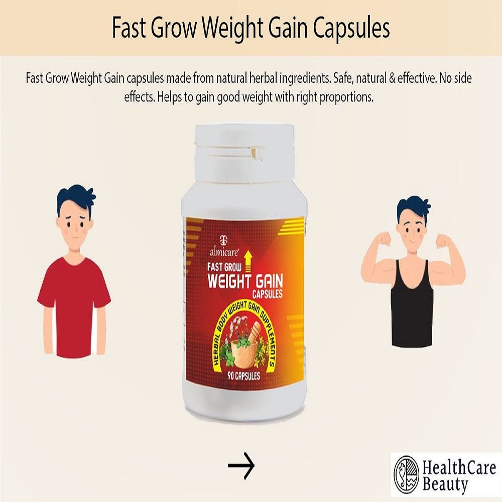 Fast Grow Weight Gain Capsules