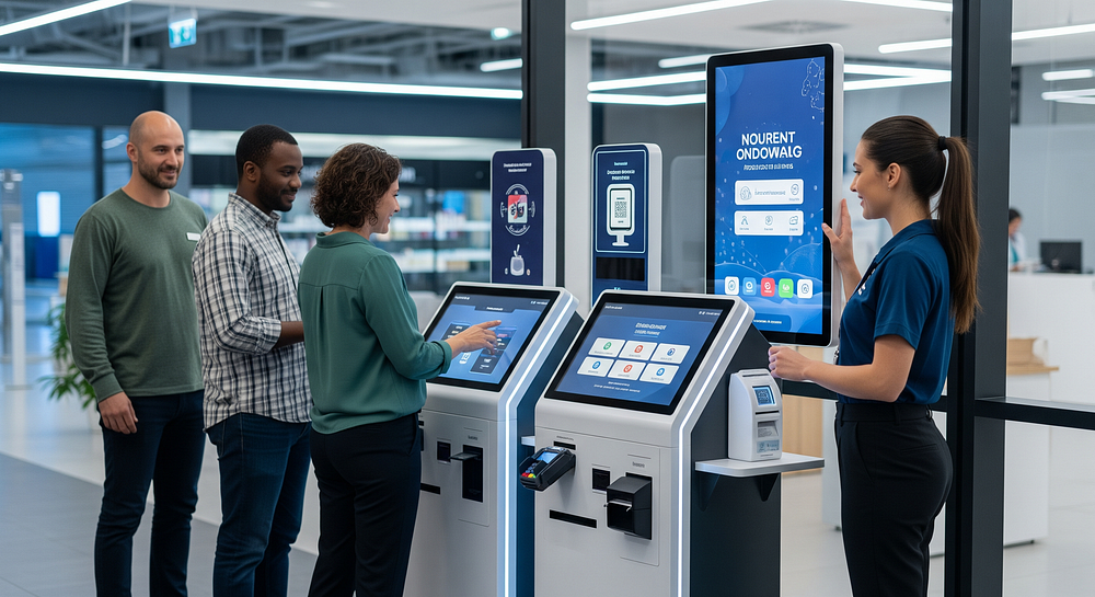self service kiosk machine