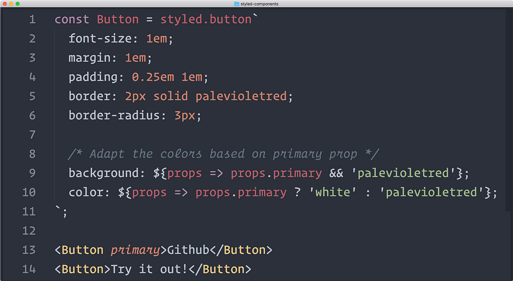 Styled Components 5 