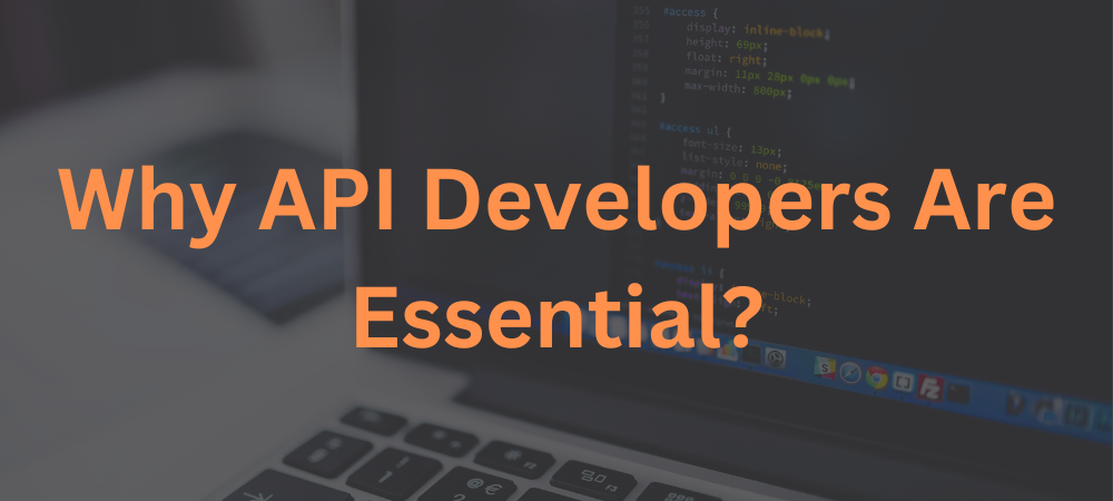 Why API Developers Are Essential?