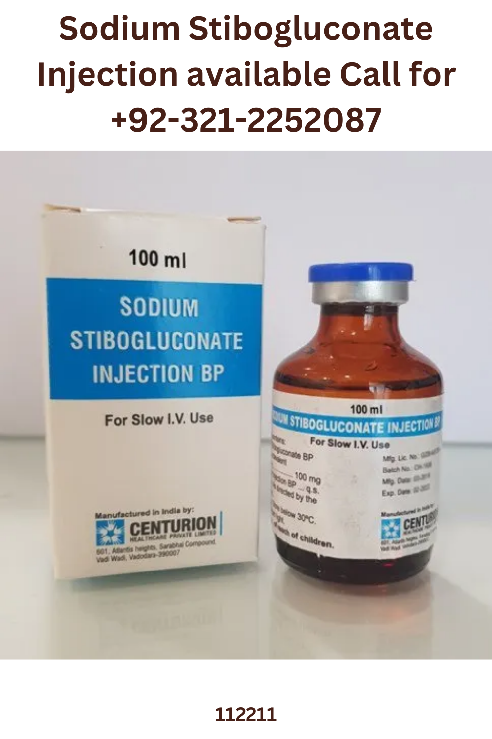 Sodium Stibogluconate- Price in Karachi Pakistan