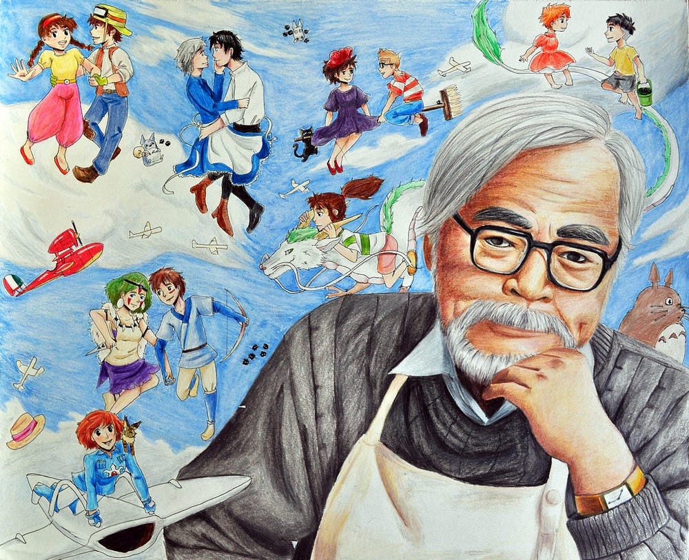 In 2017 Hayao Miyazaki Rises Again Film School Rejects 