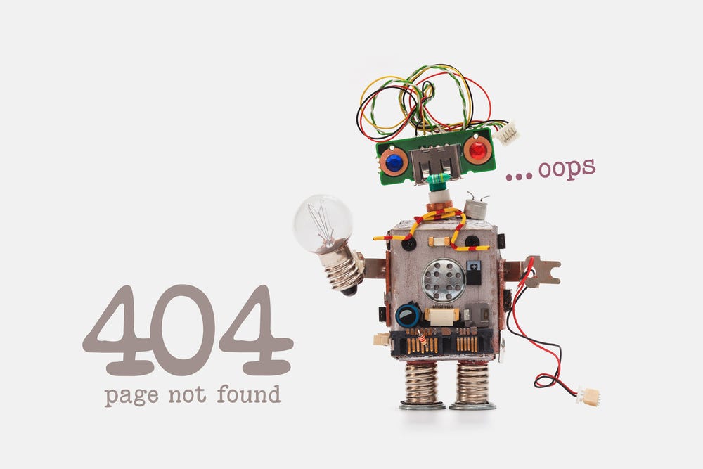 404 Page Not Found HTTP status code