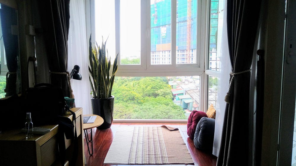 reading nook vietnam trip reading nook at the airbnb