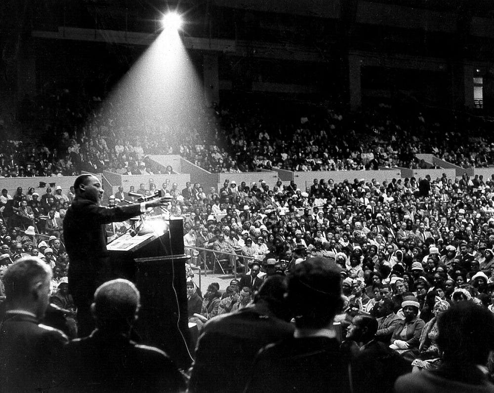 “Martin Luther King, Jr. San Francisco June 30 1964” by geoconklin2001 is licensed under CC BY-NC-ND 2.0