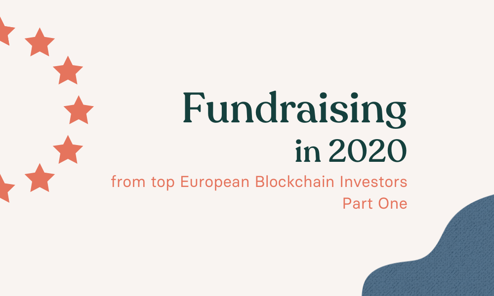 Fundraising in 2020 with EU stars partially in the image