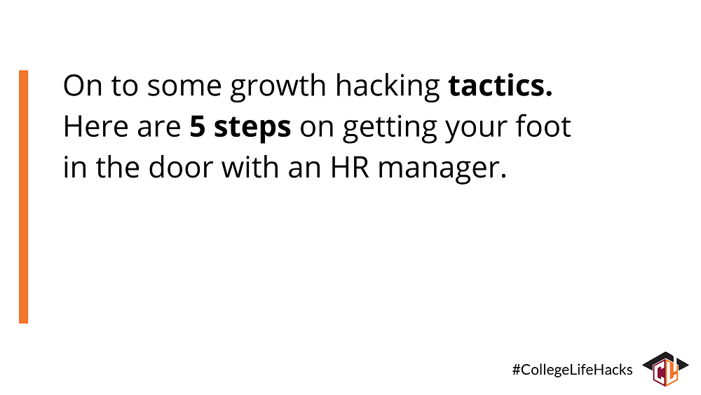 Growth Hacking Steps