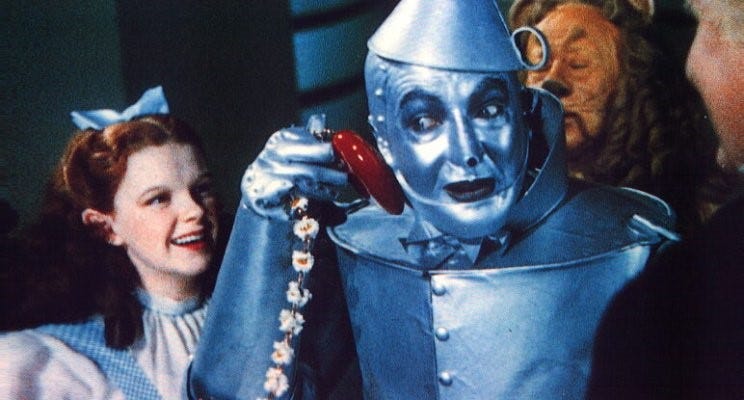 The Tin Man from The Wizard of Oz