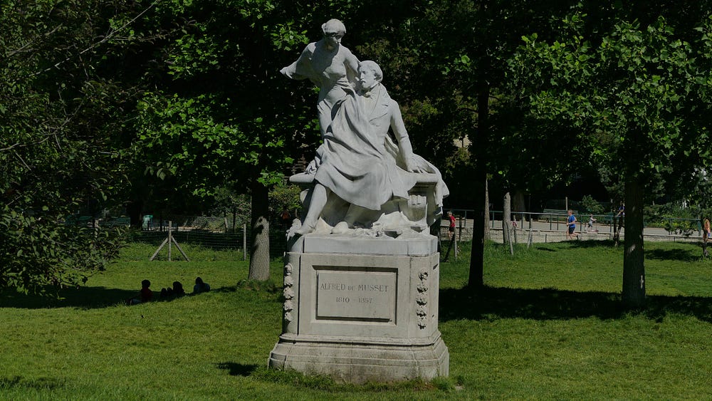 Statue d'Alfred de Musset
