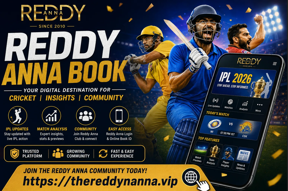 Reddy Anna Book — The Growing Digital Platform for Cricket Fans and Online Entertainment