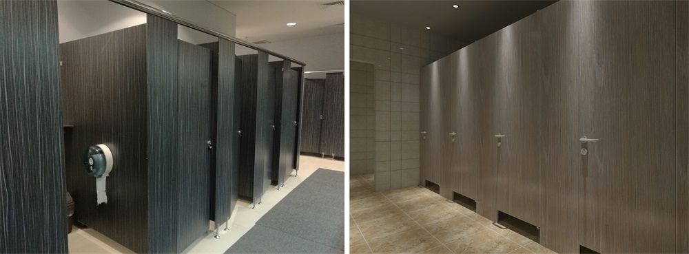 Restroom Cubicles