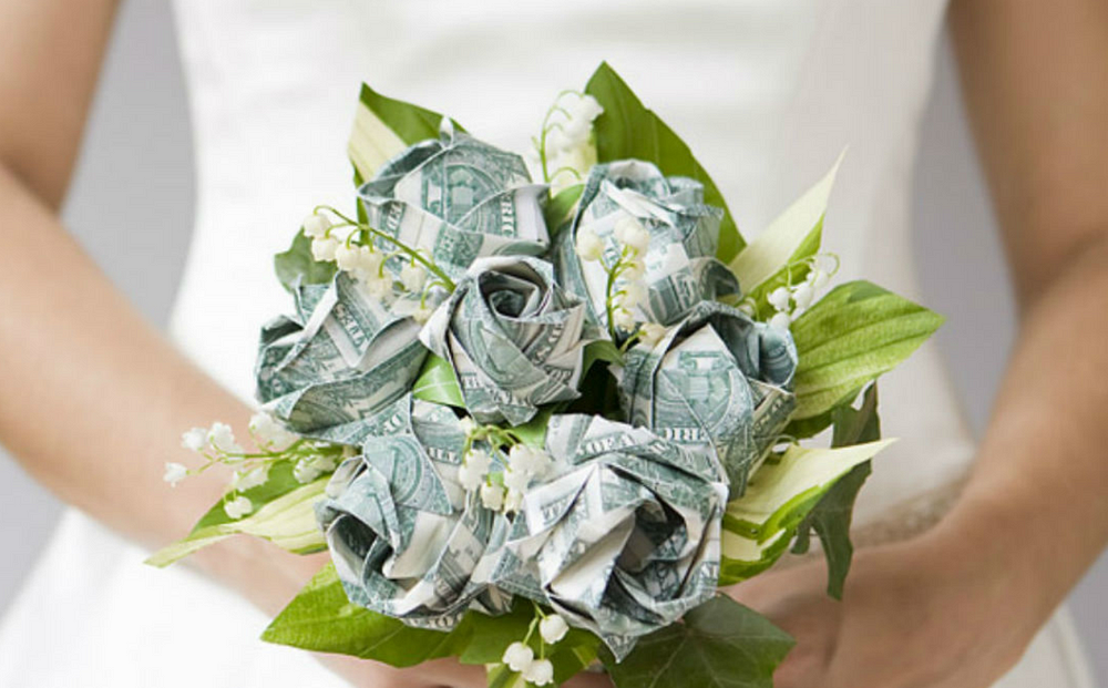 Stunning Money Flower Bouquet