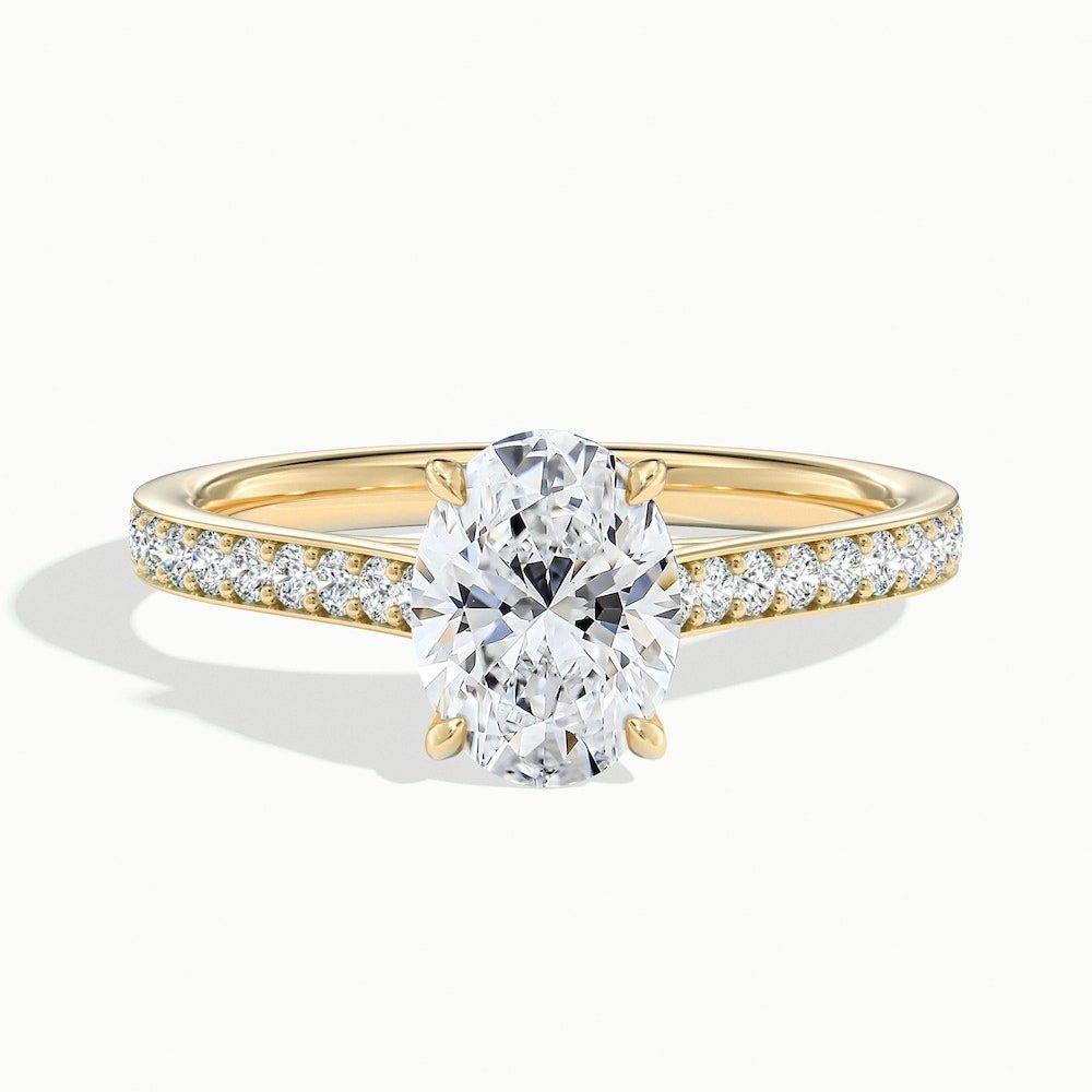 3 CARAT OVAL ENGAGEMENT RING
