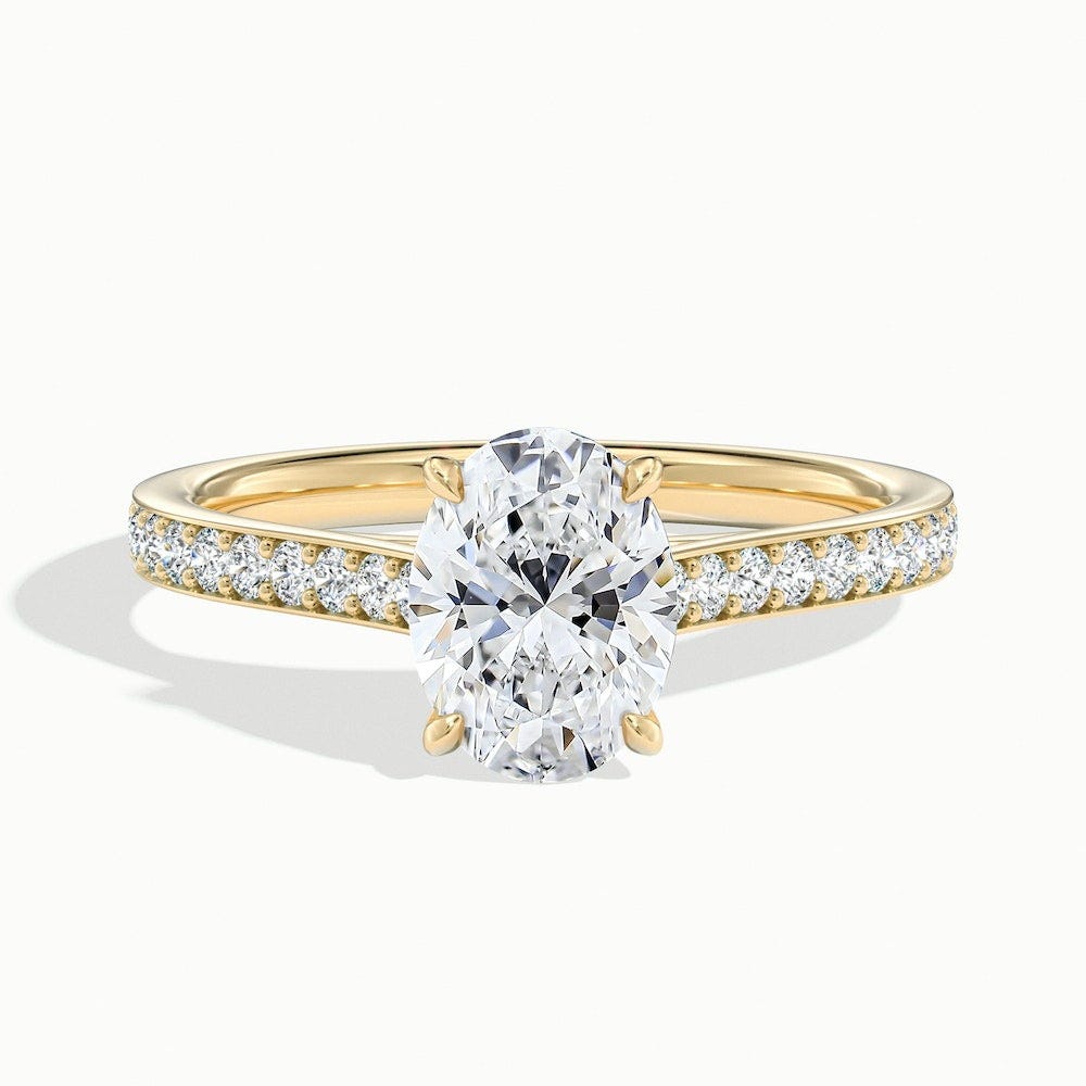 2 Carat Oval Engagement Ring