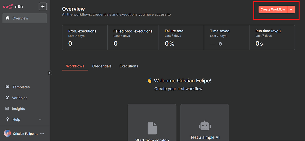 Crear-workflow