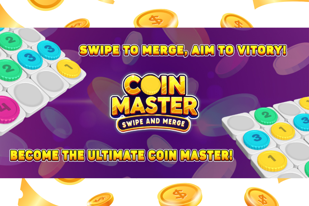 Coin Puzzle — Swipe and Merge