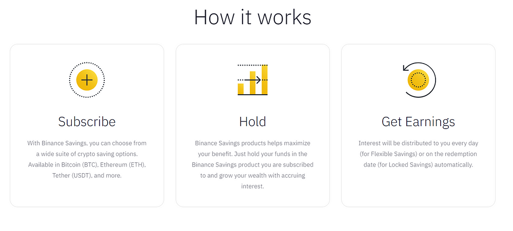 how to get a passive income on binance