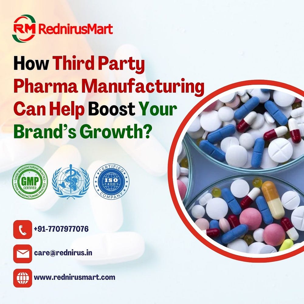 How Third Party Pharma Manufacturing Can Help Boost Your Brand’s Growth?