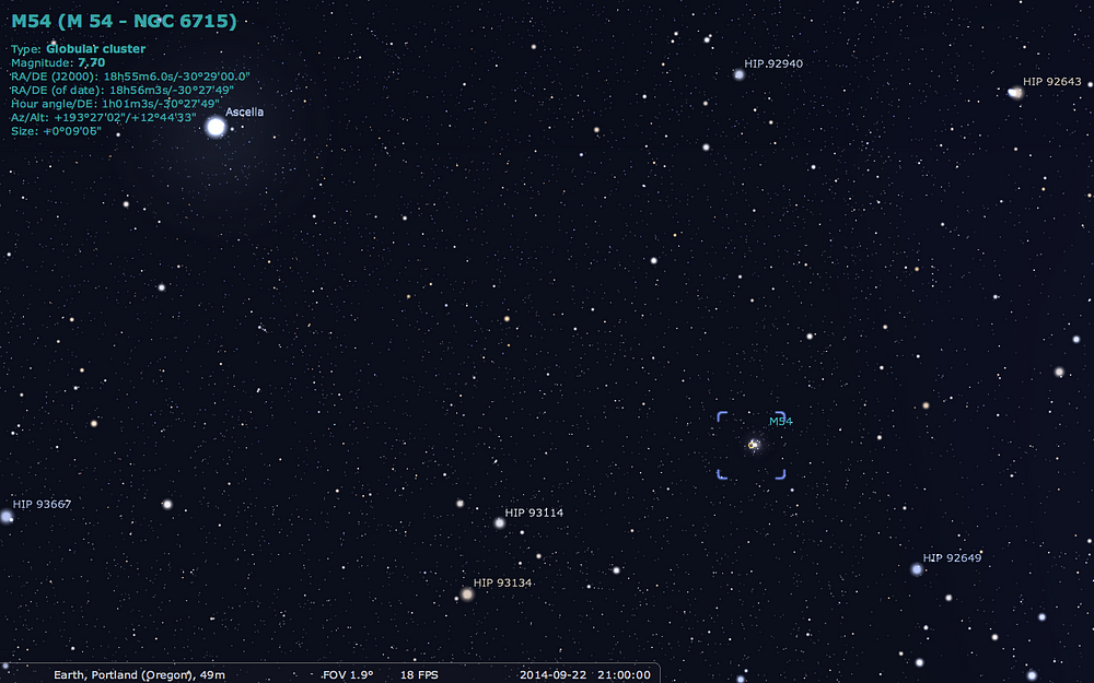 Messier Monday: The First Extragalactic Globular, M54