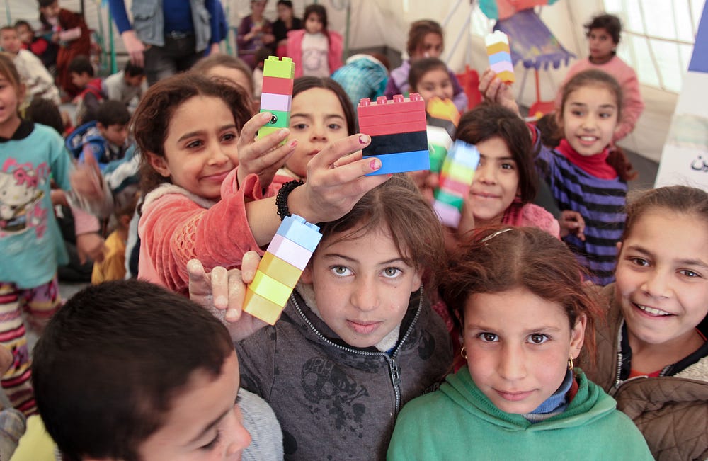 LEGO Bricks Help Iraqi Children Build Dreams – Stories From UNICEF In ...